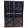 Industrial Metal Cabinet Big Size Natural Metallic Finish